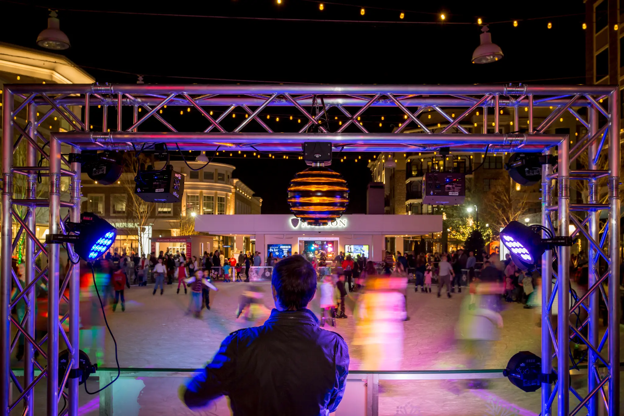 Avalon Disco Ice Skating Event